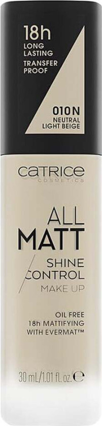 Catrice All Matt Shine Control Make Up, 30 ml Catrice Foundation