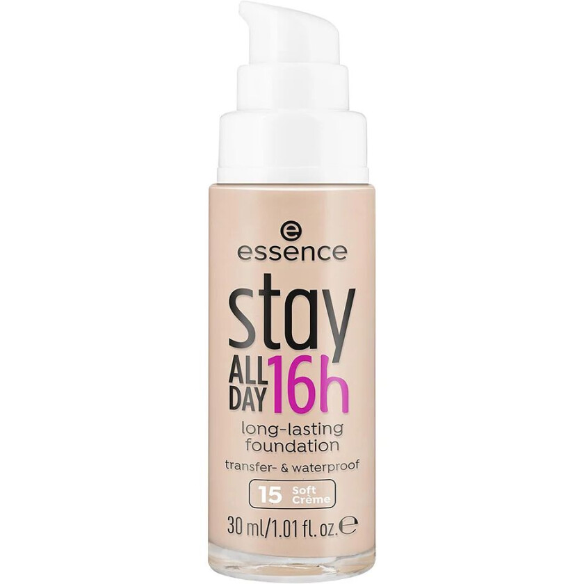 Stay All Day Long-Lasting Foundation, 30 ml Foundation