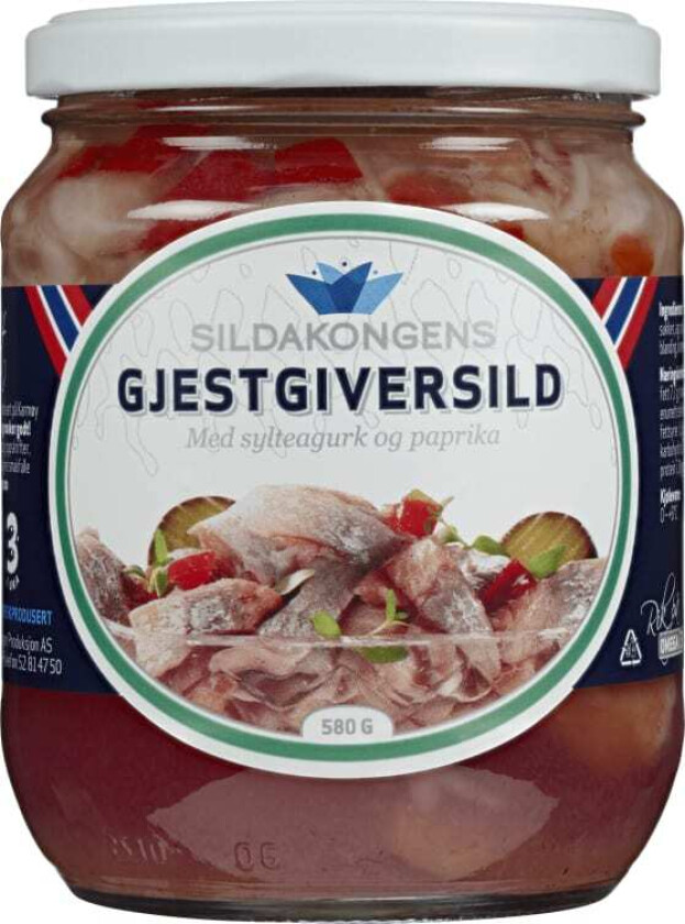 Gjestgiversild 580g