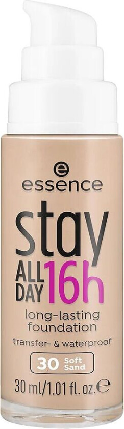 Stay All Day Long-Lasting Foundation, 30 ml Foundation