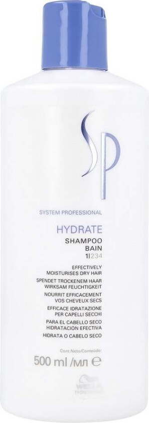 System Professional Hydrate Shampoo 500ml, 500 ml  Shampoo