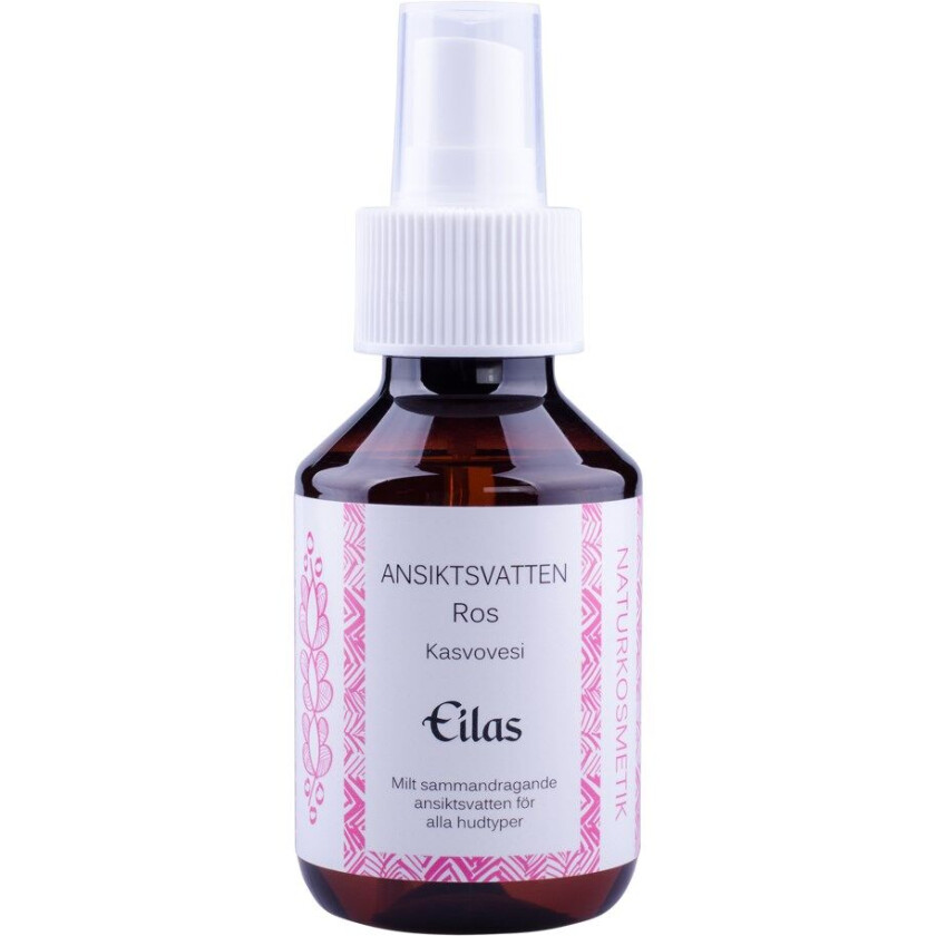 Ansiktsvatten Ros 100 ml