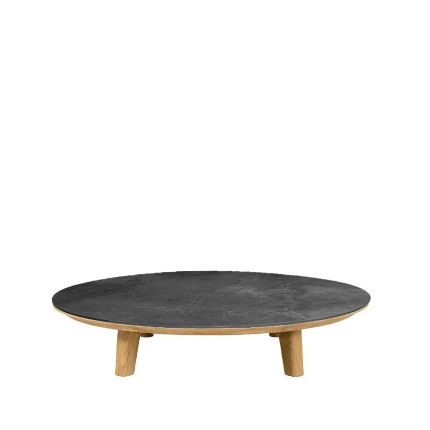 Aspect sofabord Fossil black-teak, ceramic