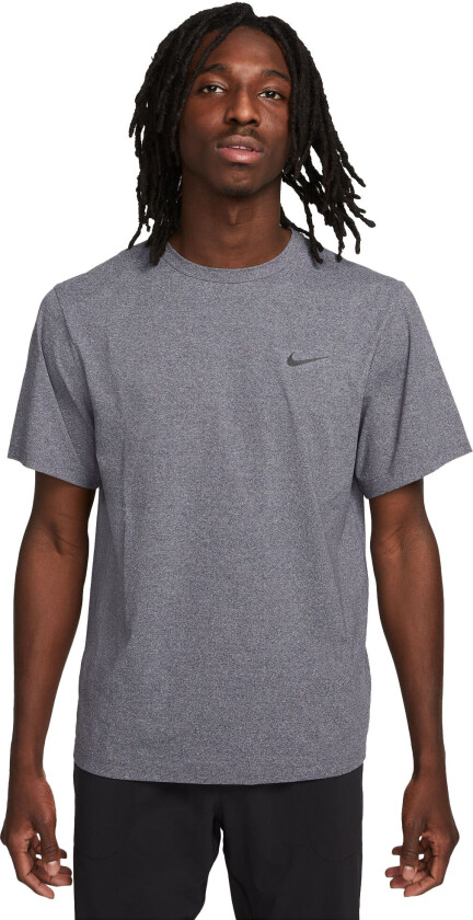 Dri-Fit Uv Hyverse T-Shirt Herre Obsidian Heather/Black S