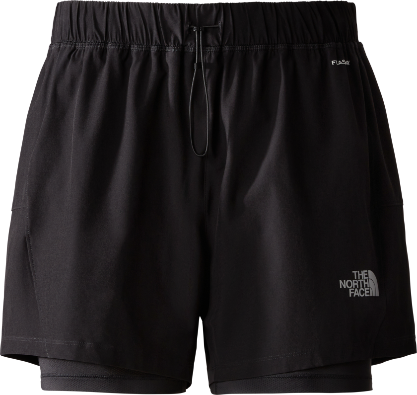 2 In 1 Shorts Dame Tnf Black XS