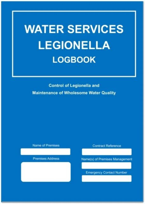 Water Services, Legionella Logbook av Docs-Store