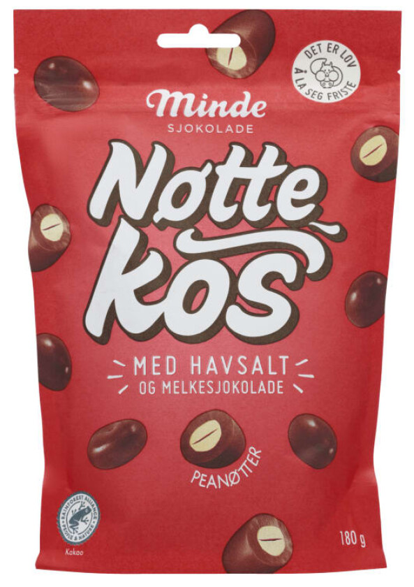 Minde Nøttekos Peanøtter 180g