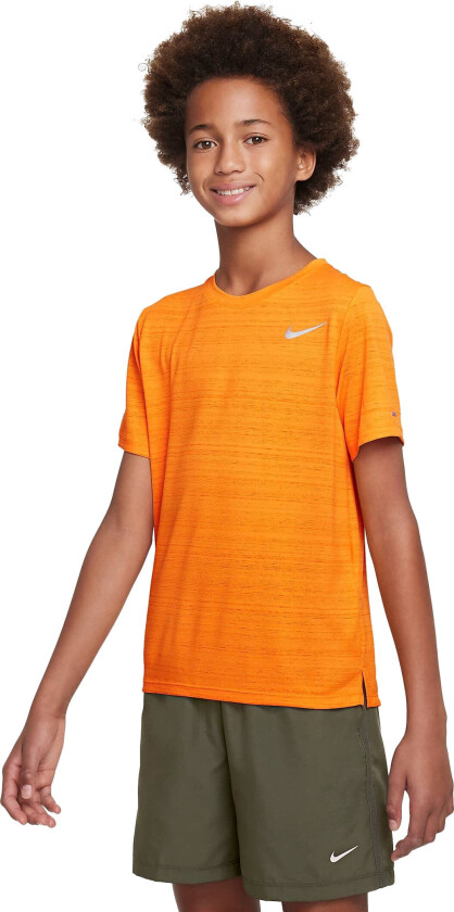 Dri-Fit Miler T-Shirt Junior Vivid Orange S (8-10)