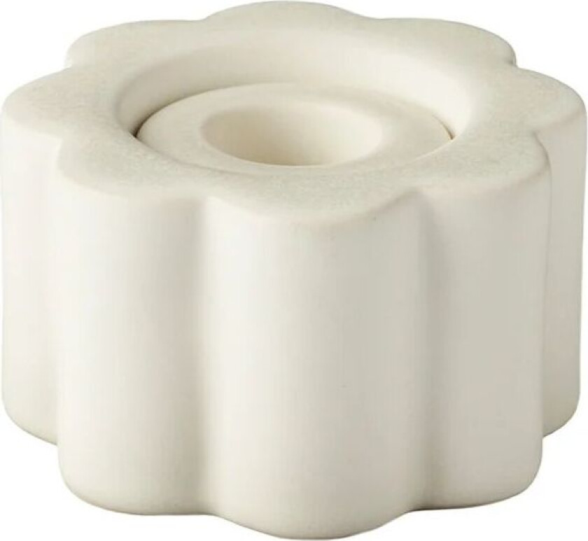 Birgit vase/lysestake 5 cm Shell