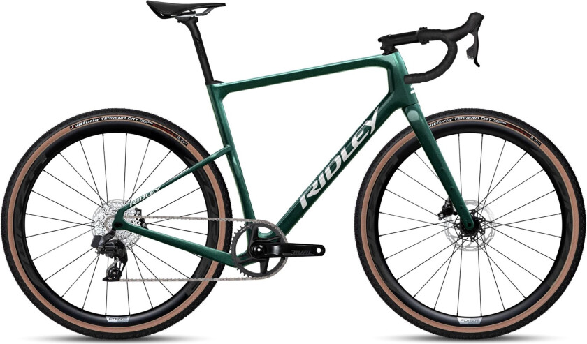 Kanzo ADV XPLR AXS 23, gravelsykkel, grussykkel, unisex Racing Green Metalli