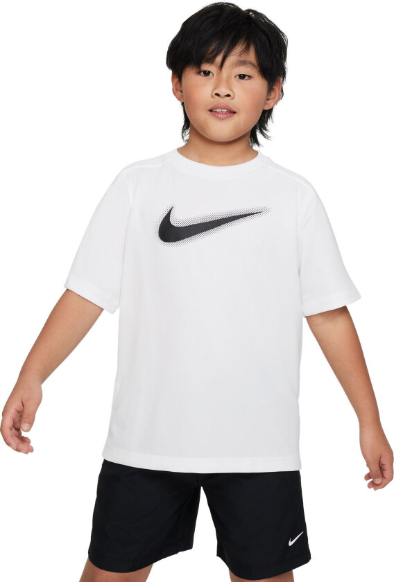 Dri-Fit Multi+ T-Shirt Junior White/Black S (8-10)