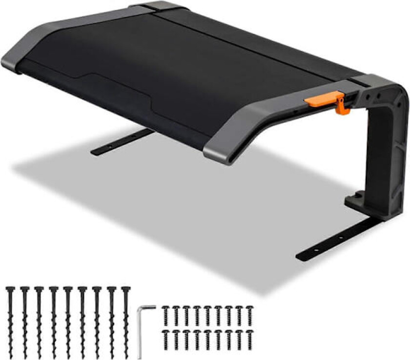 Dimensjoner 72 x 56 x 36 cm - ideell mot regn og hagl. Beskyttende tak for robotgressklipper med tak og UV-beskyttelse, sammenleggbar