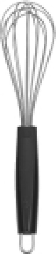 Tango, Ballongvisp, Sort, Rustfritt stål, Rustfritt stål, Plast, Hengeløkke, 60 mm