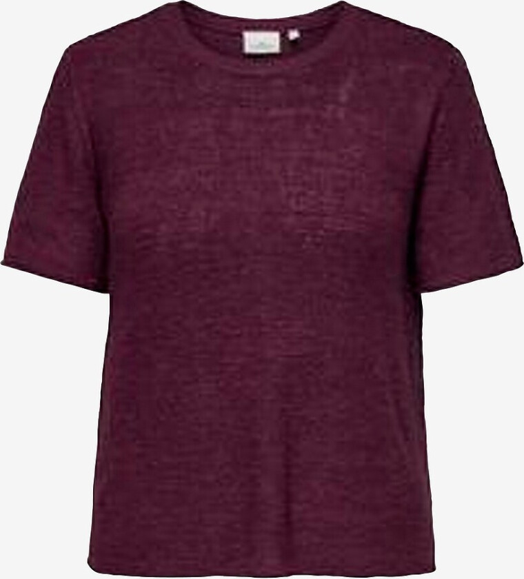 Topp carSunny S/s Pullover Knt - Rød