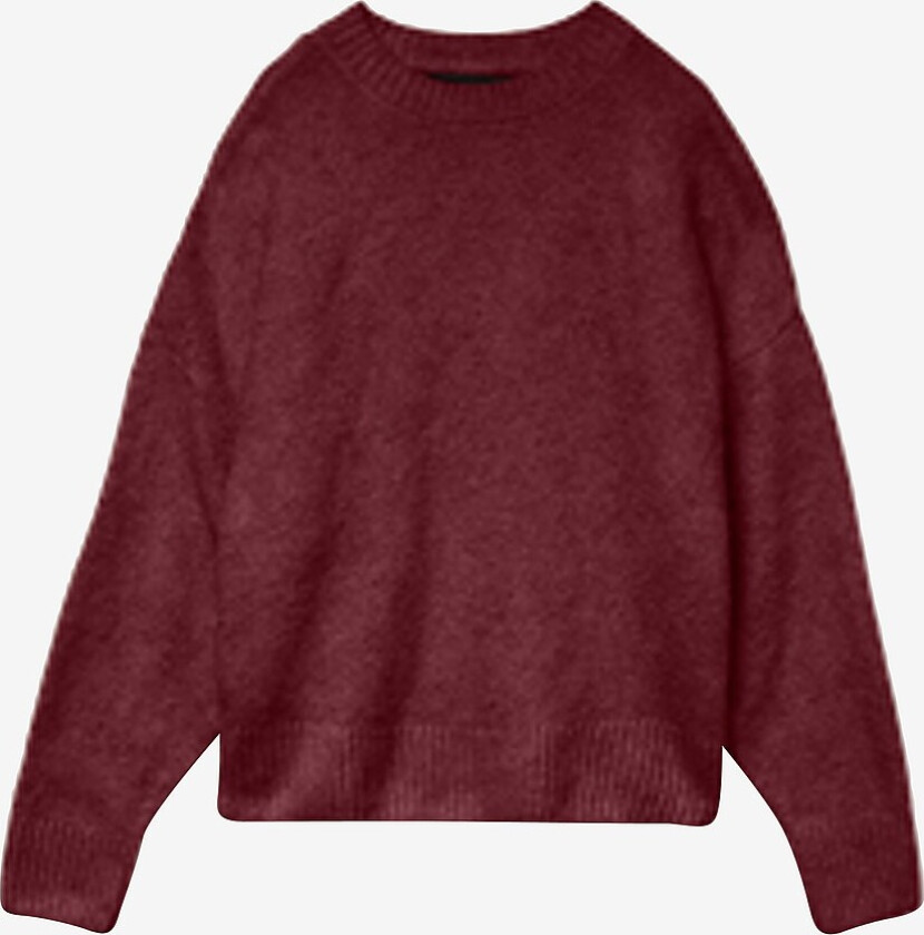 Genser vmBoom LS O-neck Pullover - Rød