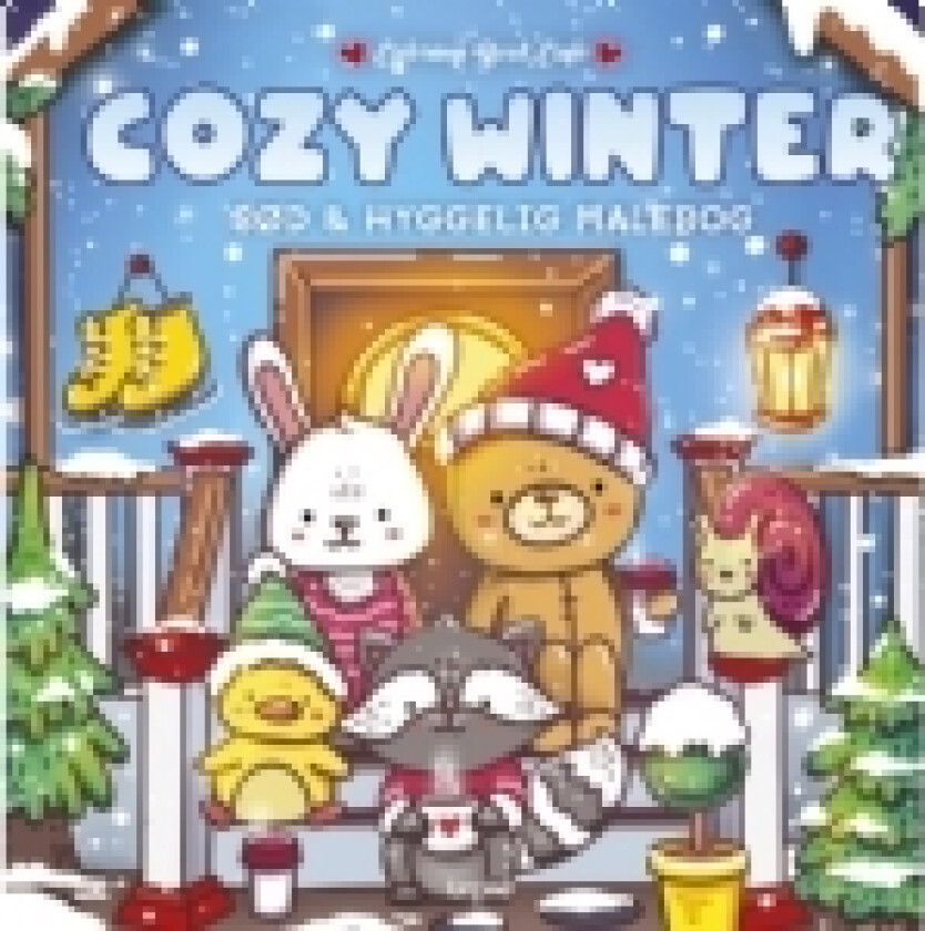 Malebog: Cozy Winter - DeLuxe - Cozy Coloring | Coloring Book Cafe