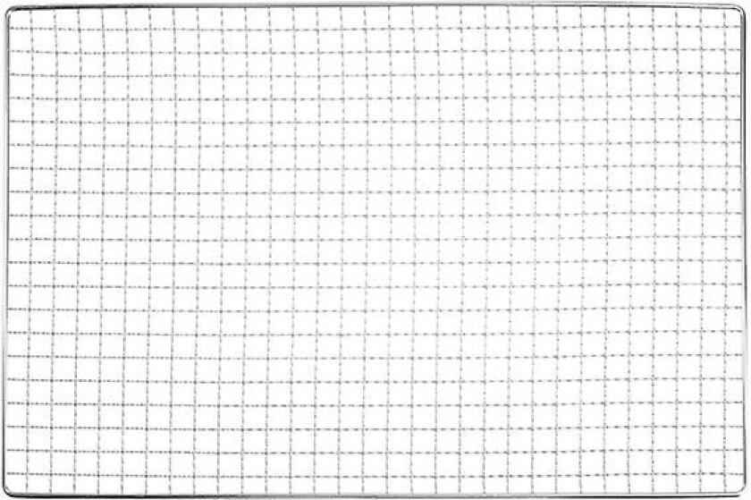 1 stk Premium Rektangulær Grillrist i Rustfritt Stål Multifunksjonell Trådnett Grillnett Bakebrett Grillverktøy SølvM Sølv M