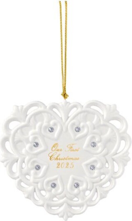 Christmas Classic juletrepynt hjerte 9,5 cm