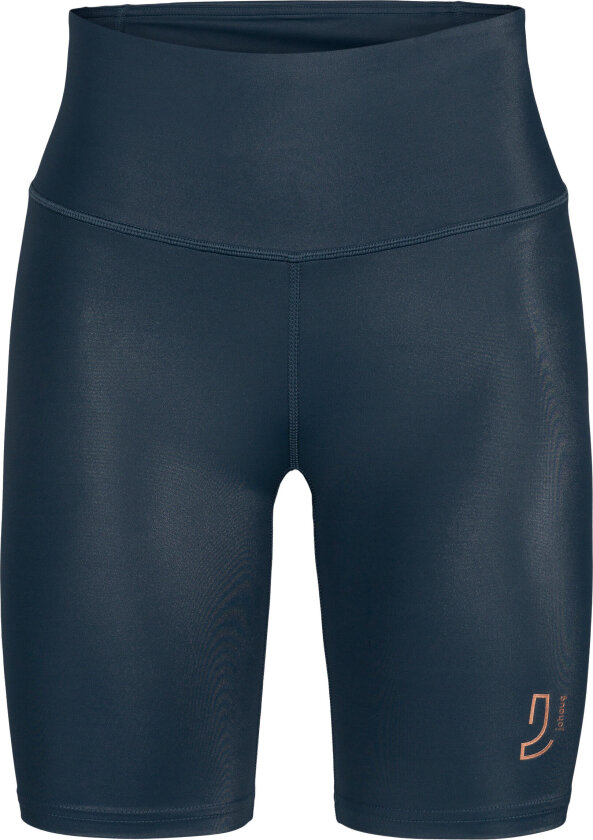 Shimmer Tights Bikelenght Dame Matte Navy XS