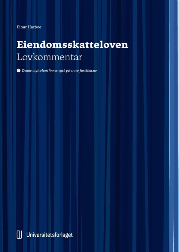 Eiendomsskatteloven av Einar Harboe