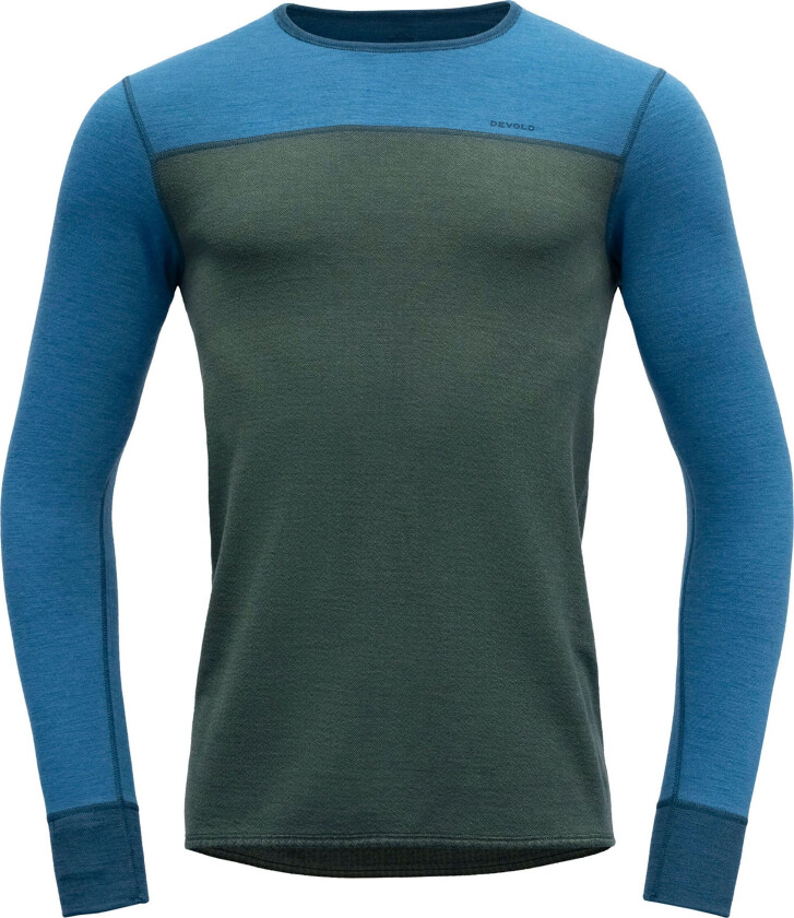 KVITEGGA MERINO 230 SHIRT MAN  WOODS/BLUE