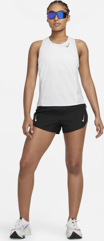 Dri-Fit Race Running Vest Dame White XL