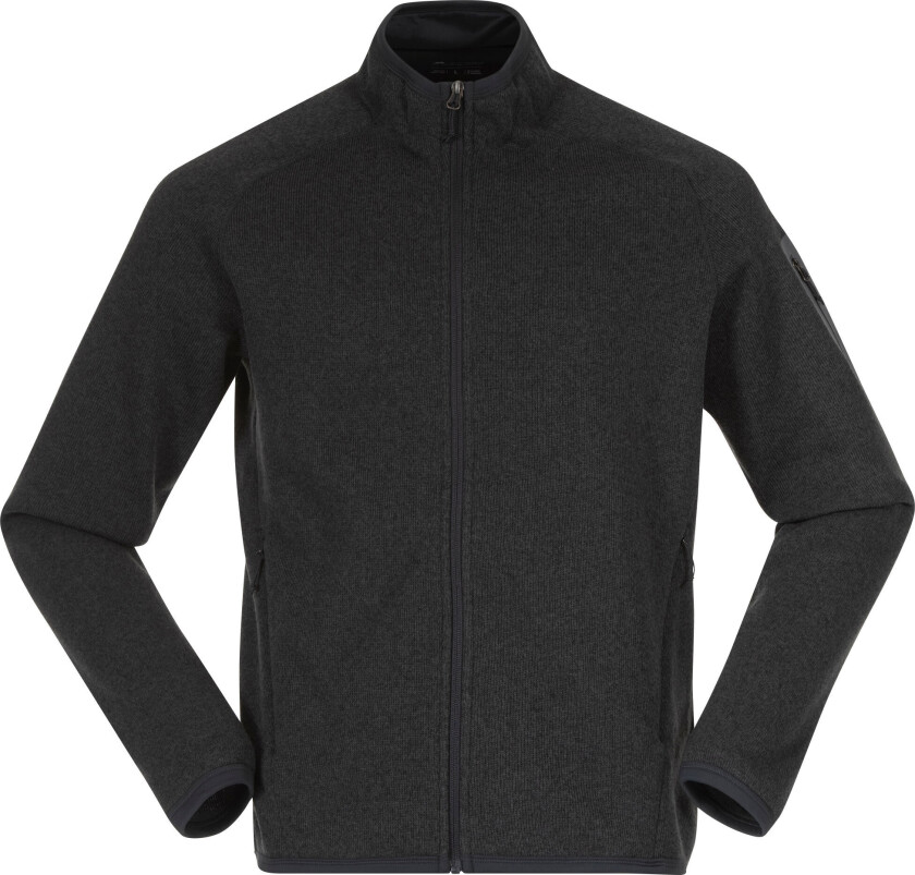 Men's Kamphaug Knitted Jacket S, Dark Shadow Grey