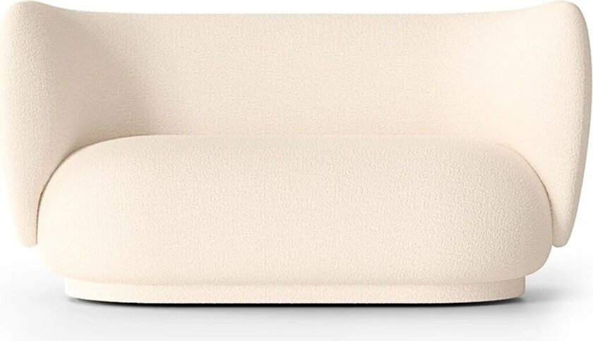 Rico sofa bouclé 2-seter Bouclé offwhite