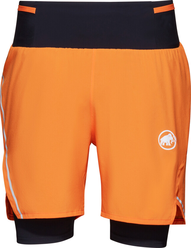 Aenergy Tr 2 In 1 Shorts Men Dark Tangerineblack 48