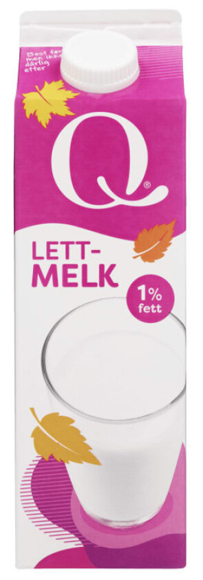 Q Lettmelk, 1L