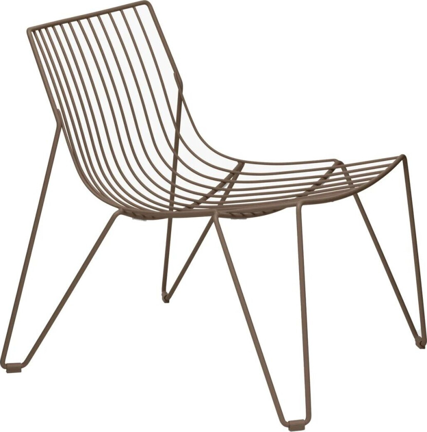 Tio easy chair loungestol Pale Brown