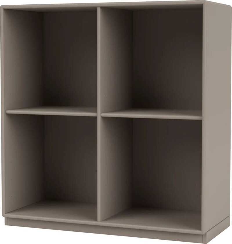 SHOW hylle 69,6 x 69,6 cm, sokkel 3 cm 141 Truffle