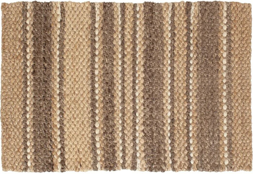 Fanny striped dørmatte Natur, 60 x 90 cm