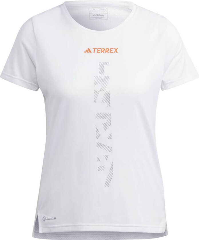 Women's Terrex Agravic Trail Running T-Shirt L, White