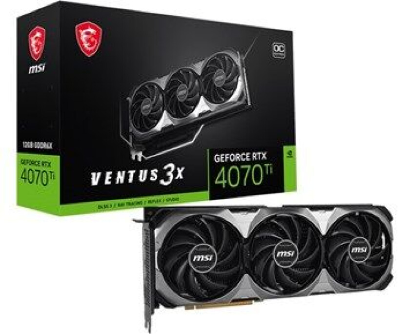 GeForce RTX 4070 Ti VENTUS 3X E1 12G OC