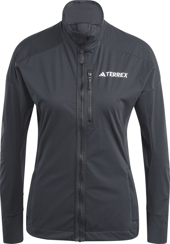 Women's Terrex Xperior Cross Country Ski Soft Shell Jacket S, Black