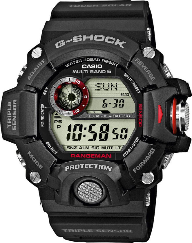 G-Shock Rangeman Svart Svart unisex