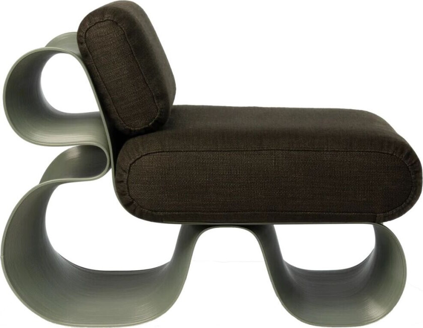 Eel loungestol Olive