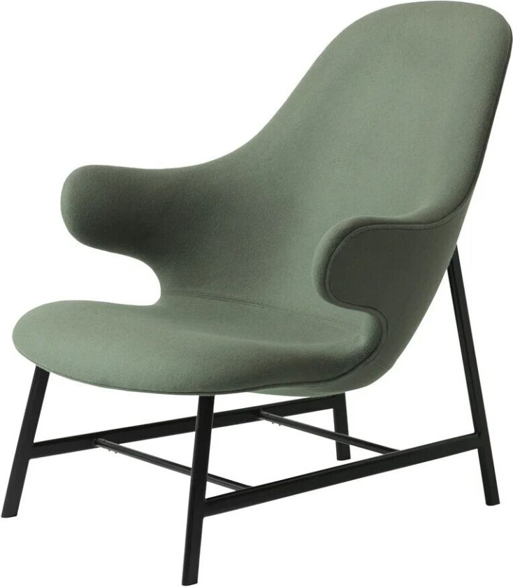 &Tradition Catch JH13 loungestol Divina 944 green-sorte ben