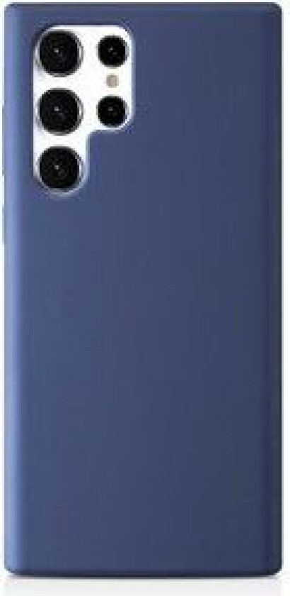 silikondeksel med MagSafe Samsung Galaxy S22 Ultra blå