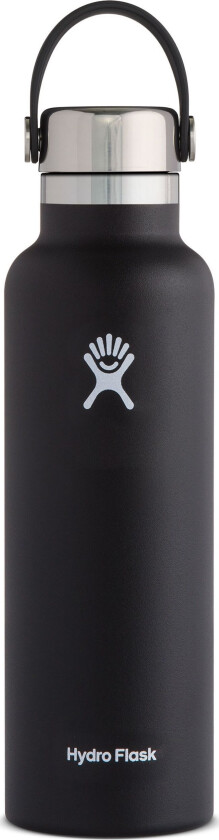 Standard Mouth Stainless Steel Cap 621 ml OneSize, Black