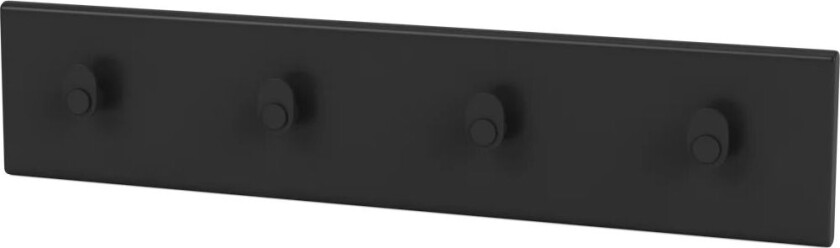 Bilde av Coat Racks kleshenger 4 kroker Black