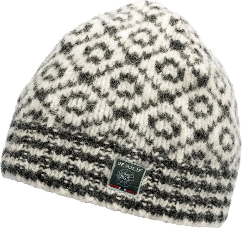 Svalbard Wool Beanie Offwhite/Anthracite 58