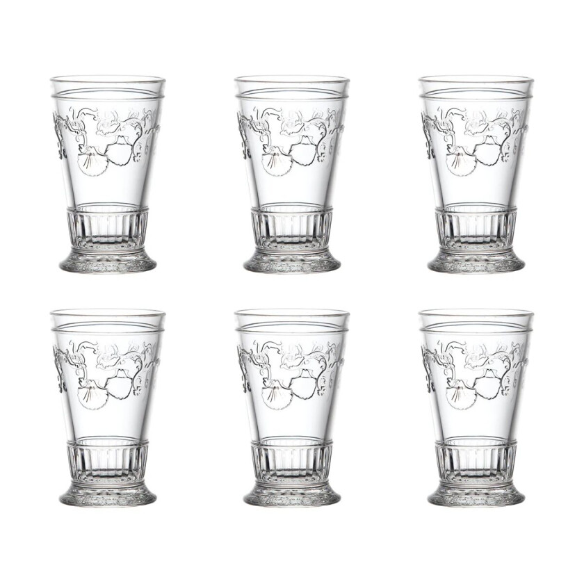 La Rochère Versailles longdrinkglass 33 cl 6-pakning Klar