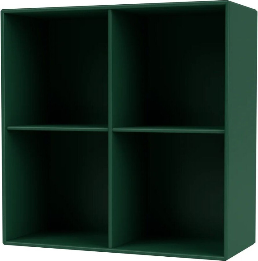 SHOW hylle 69,6x69,6 cm, opphengsskinne 136 Pine