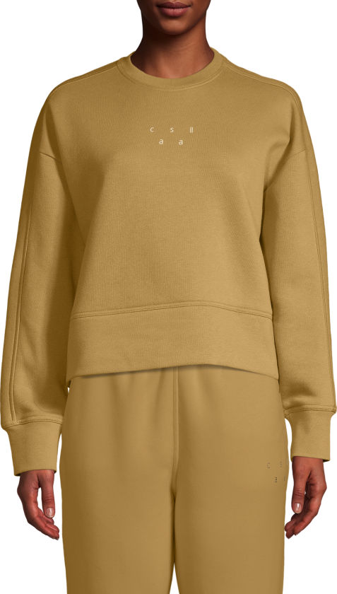 Women's Boxy Crew Neck Sweatshirt L, Fuse Green