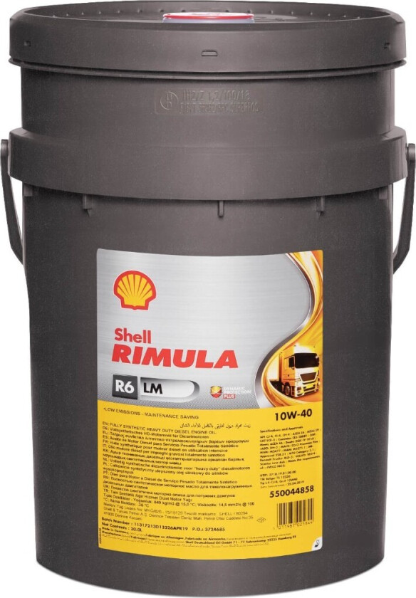 Motorolje SHELL 550044858