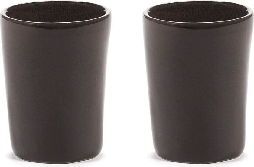 La Mère espressokopp 7 cl 2-pakn. Dark brown