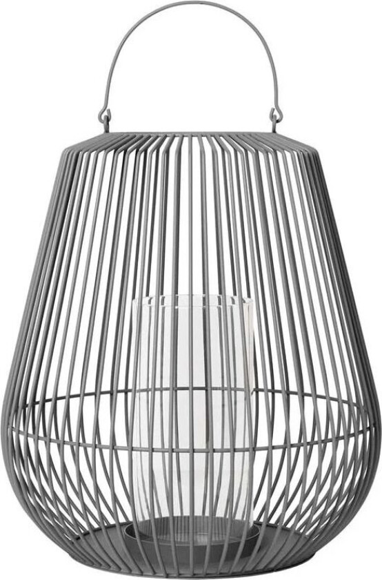 Nidea lanterne M 61,5 cm Steel gray (mørkegrå)