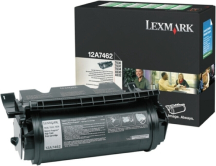 Toner sort 21.000 sider RETURN